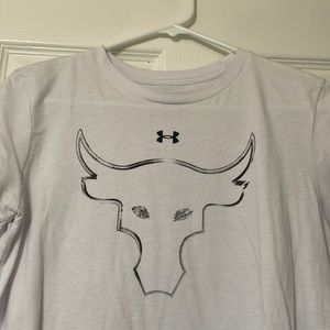 Under Armour white short sleeve